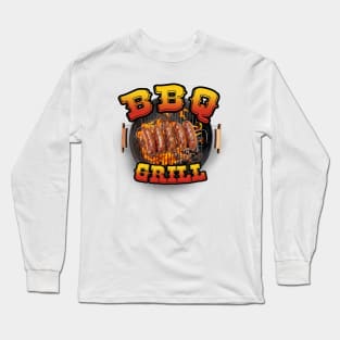 BBQ Grill Long Sleeve T-Shirt